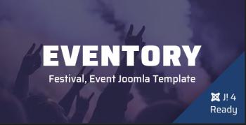 Eventory - Festival Event Joomla 4 Template